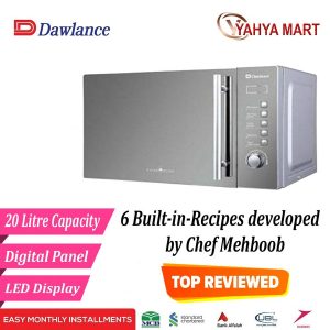 Dawlance DW 295 Cooking Series Digital Microwave Oven Silver